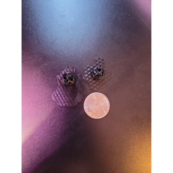 Princess Peach and kirby enamel pin set - nintendo, game boy, switch - Picture 2 of 2